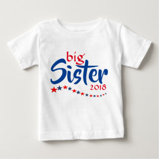 Big Sister Year Stars Baby Announction Keepake T-shirt