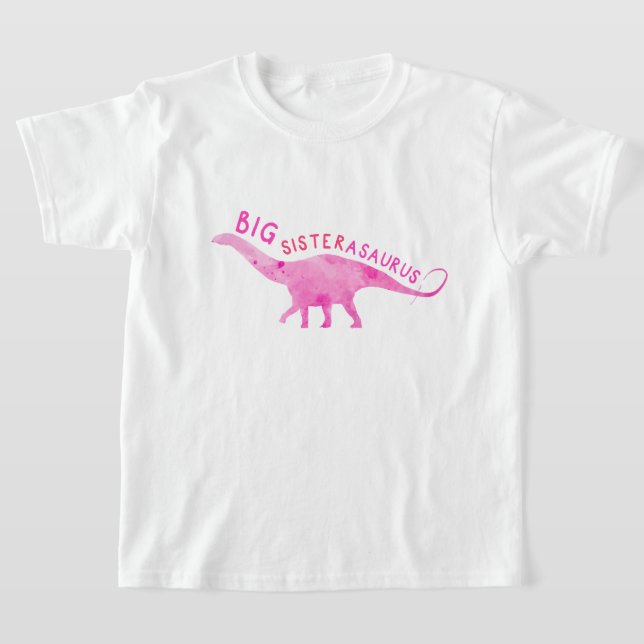 Big Sisterasaurus Dinosaur - Niedlich & Fun Big Si T-Shirt (Ablage )