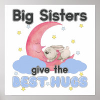 Big Sisters Give the Best Hugs - Moon Bunny