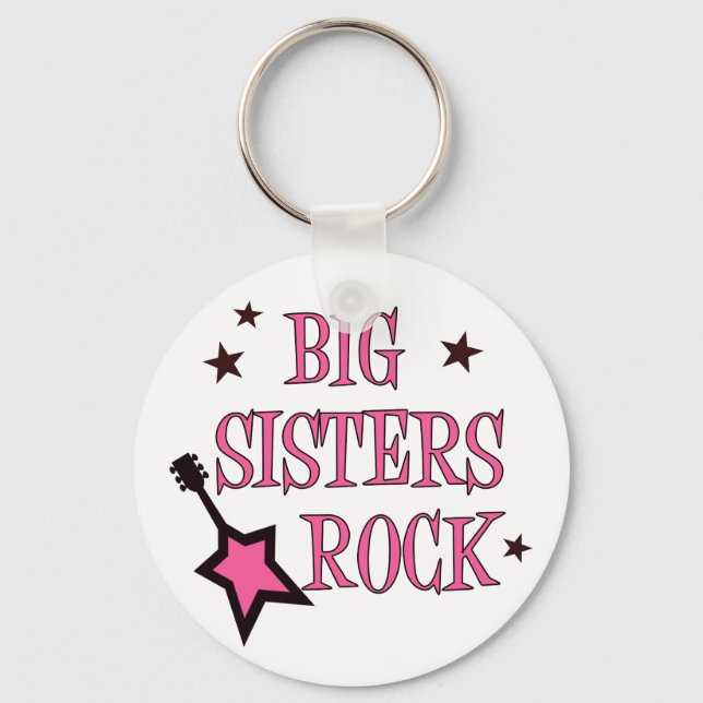 Big Sisters Rock Schlüsselanhänger (Vorderseite)