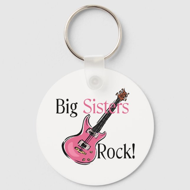Big Sisters Rock Schlüsselanhänger (Vorderseite)