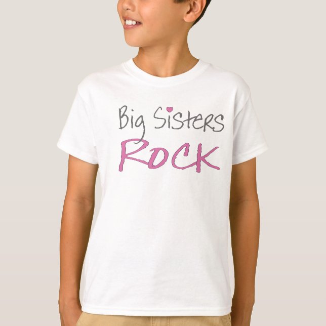 Big Sisters Rock T-Shirt (Vorderseite)