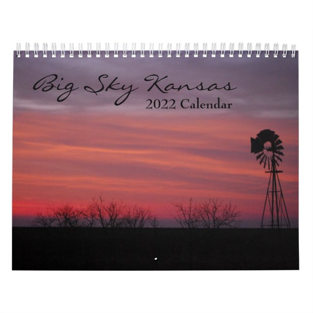Big Sky Kansas Kalender (Titelbild)