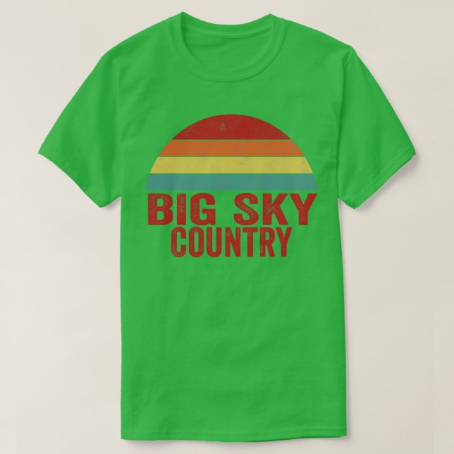 Big-Sky-Land T-Shirt (Design vorne)