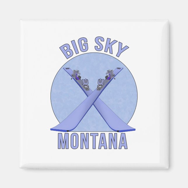 Big Sky, Montana Magnet (Vorne)