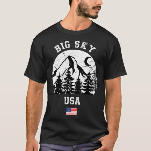 Big Sky Montana Ski Resort Alpin T-Shirt