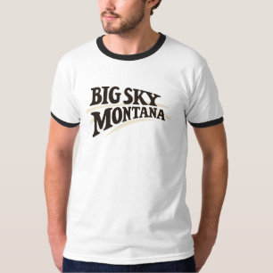 Big Sky Montana - Zuhause Big Mountain, Bigger Ski T-Shirt