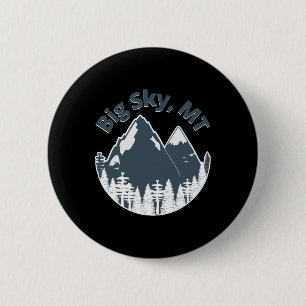 Big Sky Mt Berge Wandern Klettern Camping Und O Button