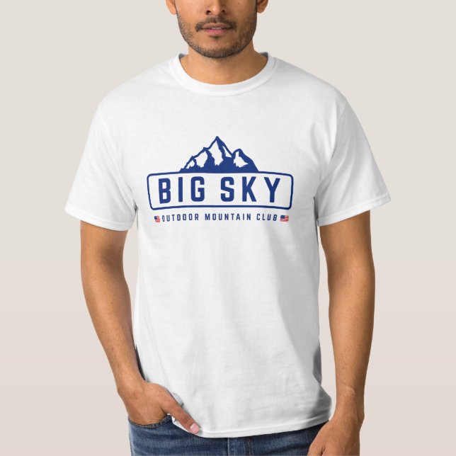 Big Sky Outdoor T-Shirt (Vorderseite)