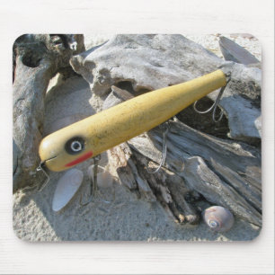 Big Snook Vintag Lure Mousepad