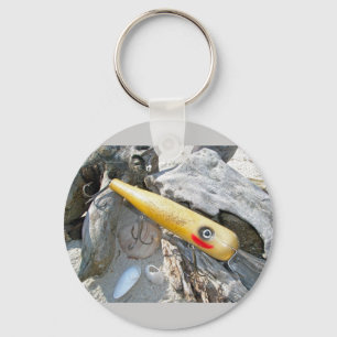Big Snook Vintag Lure Schlüsselanhänger