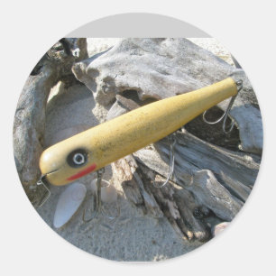 Big Snook Vintage Köder Aufkleber