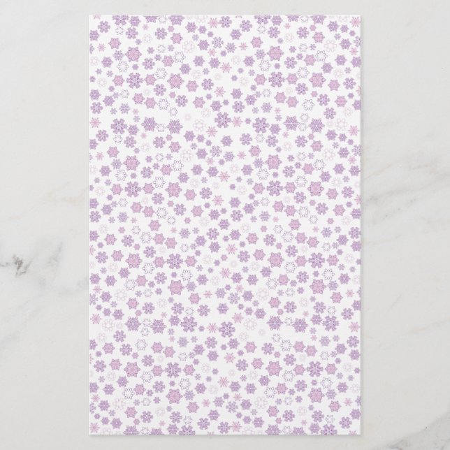 Big-Snow-Flakes- Briefpapier (Vorderseite)