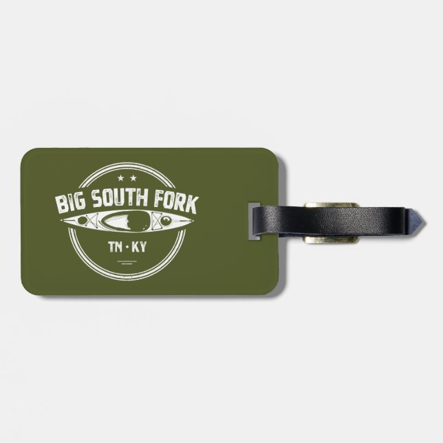 Big South Fork National River Kayak Gepäckanhänger (Rückseite horizontal)