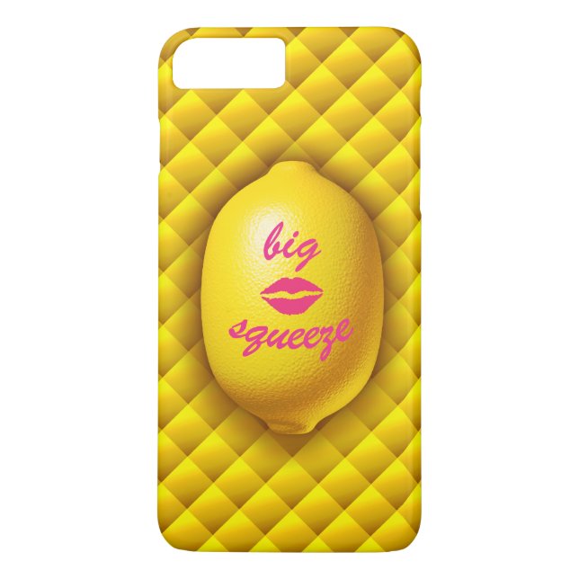Big Squeeze Lemon iPhone 7 Case-Mate iPhone Hülle (Rückseite)