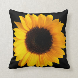 Big Sunflower Throw Kissen