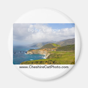Big Sur 0033 California Produkte Magnet
