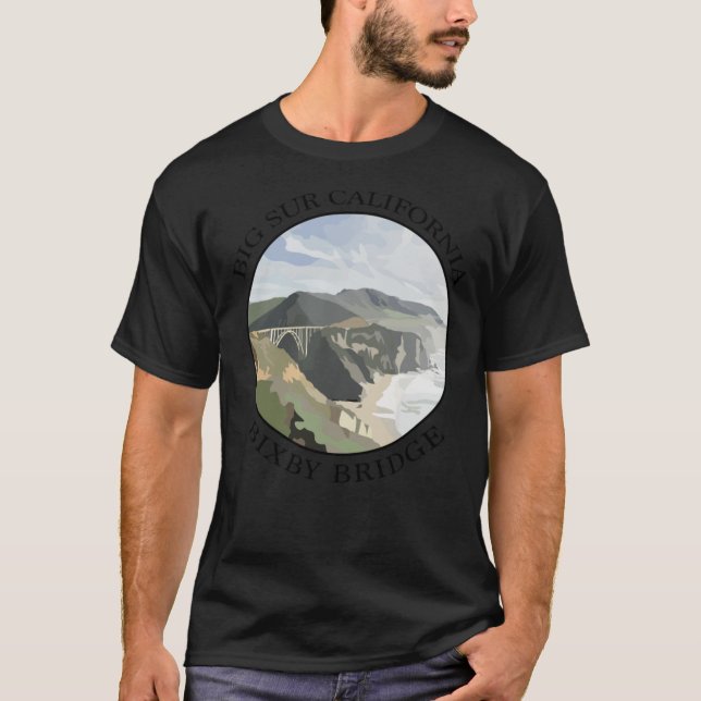Big sur bixby bridge Classic T - Shirt (Vorderseite)
