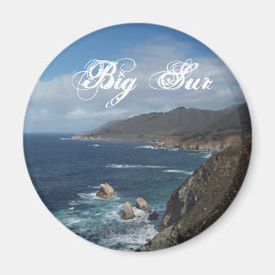 Big Sur Button Magnet