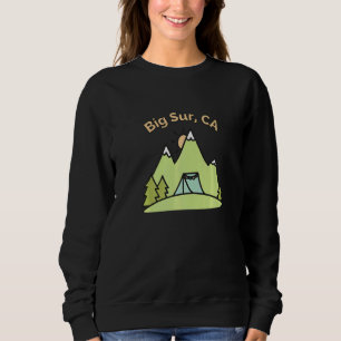 Big Sur Ca Wandern Camping & Ausfahrt Sweatshirt