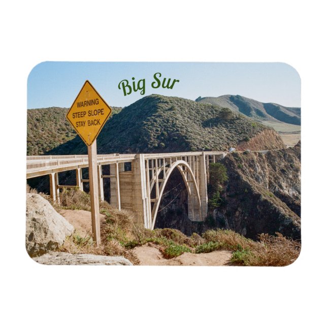Big Sur California Bixby Bridge Magnet (Horizontal)
