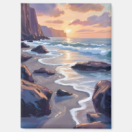 Big Sur, California Coast Painting Magnet