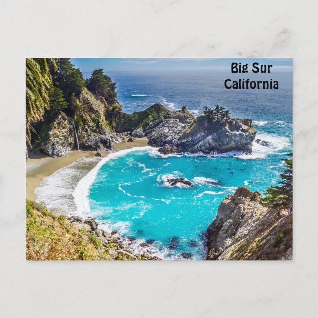 Big Sur California Pfeiffer Beach Postcard Postkarte (Vorderseite)