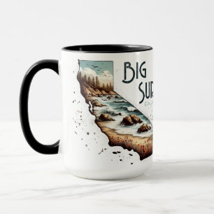 Big Sur California Souvenir-Geschenk Tasse