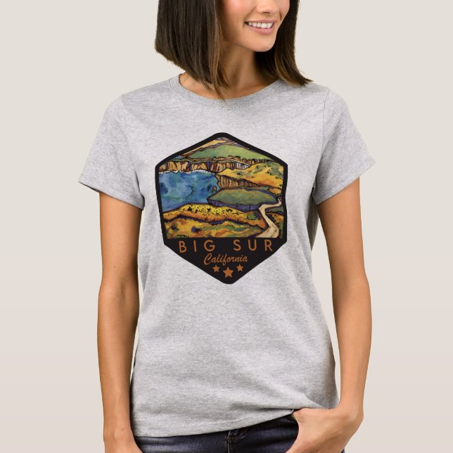 Big Sur California T-Shirt (Vorderseite)