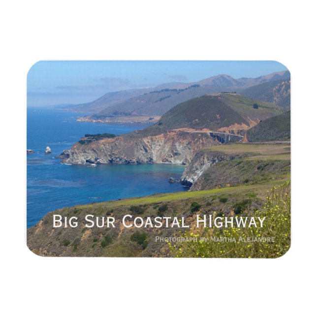 Big Sur Coastal HIghway Magnet (Horizontal)