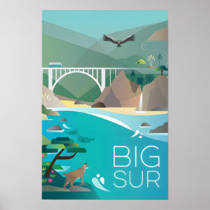Big Sur Druck Poster