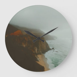 Big Sur Erkundung Große Wanduhr