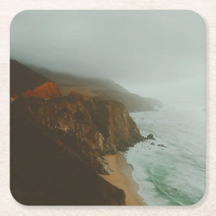 Big Sur Erkundung Rechteckiger Pappuntersetzer