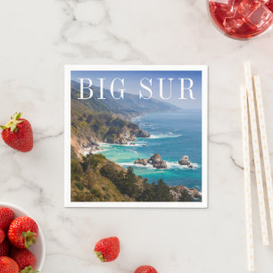 Big Sur Kalifornien Küste Serviette