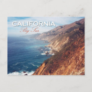 Big Sur, Kalifornien Postkarte
