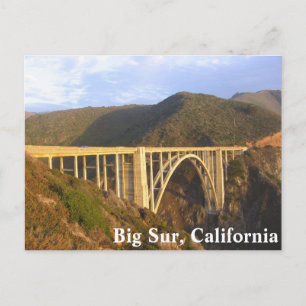 Big Sur, Kalifornien Postkarte
