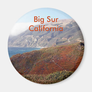 Big Sur, kalifornische Landschaft Magnet