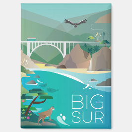 Big Sur Kühlschrank Magnet