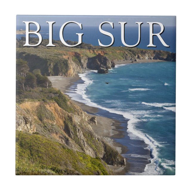Big Sur Küste | Kalifornien Fliese (Vorderseite)