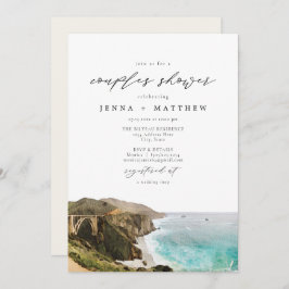 BIG SUR Küste Kalifornien Paare Dusche Einladung