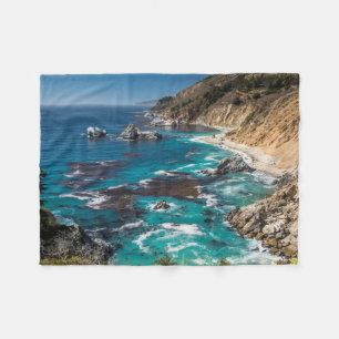 Big-Sur-Küste, Westküste, Pazifikküste Fleecedecke