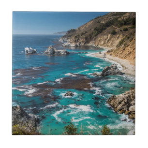 Big-Sur-Küste, Westküste, Pazifikküste Fliese