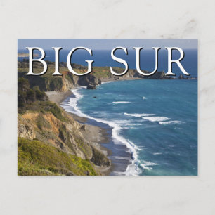 Big Sur Küstenlinie Kalifornien Postkarte