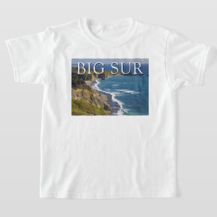 Big Sur Küstenlinie   Kalifornien T-Shirt
