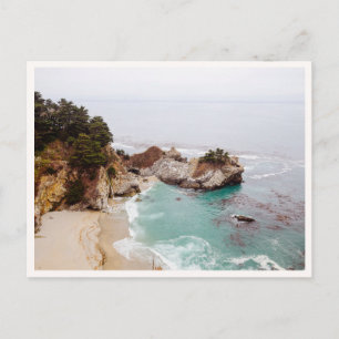 Big Sur Mcway Falls Wasserfall Foto Postkarte
