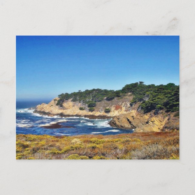 Big Sur Ozeanküsten 4 Postkarte (Vorderseite)