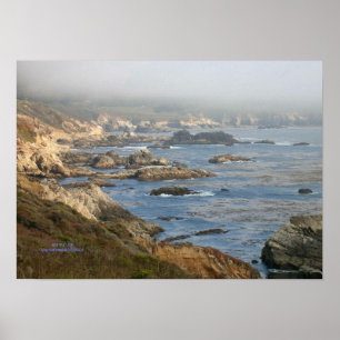 Big Sur Rocky Coast Print - Wählen Sie Ihre Rahmen Poster
