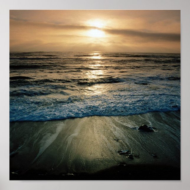 Big Sur Sunset Poster (Vorne)