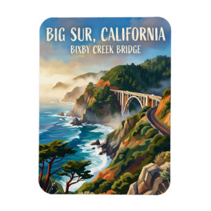 Big Sur USA Magnet