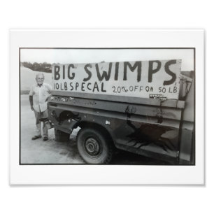 Big Swimps Print.. Fotodruck